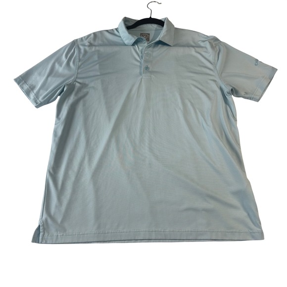 Callaway Other - Callaway Opti-Dri Mens Large Blue Striped Golf Polo Shirt Short Sleeve MA5013